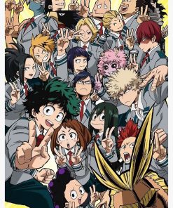 My Hero Academia characters Spiral Notebook RB2909 1 - Anime Stationery artwork Offical Anime Stationery Merch