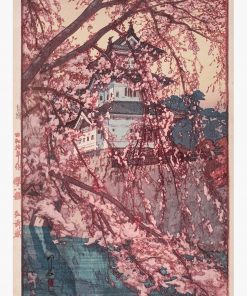 Hirosaki Castle - Yoshida Hiroshi Postcard RB2909 1 - Anime Stationery artwork Offical Anime Stationery Merch