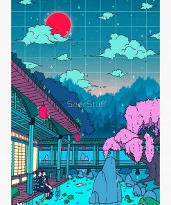 Demon Slaying Estate Postcard RB2909 1 - Anime Stationery artwork Offical Anime Stationery Merch