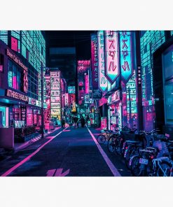 Tokyo - A Neon Wonderland Mouse Pad RB2909 1 - Anime Stationery artwork Offical Anime Stationery Merch
