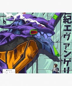 Evangelion Eva01 Mouse Pad RB2909 1 - Anime Stationery artwork Offical Anime Stationery Merch