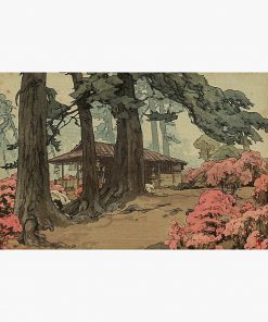 Tea House - Yoshida Hiroshi Postcard RB2909 1 - Anime Stationery artwork Offical Anime Stationery Merch