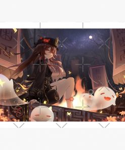 Cute Hu Tao Genshin Impact Mouse Pad RB2909 1 - Anime Stationery artwork Offical Anime Stationery Merch