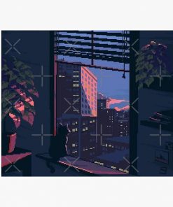 Chill Evening Mouse Pad RB2909 1 - Anime Stationery artwork Offical Anime Stationery Merch