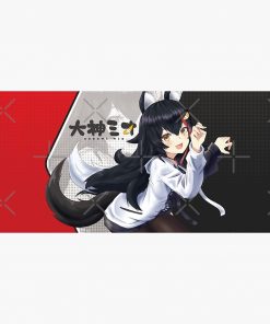 Ookami Mio Hololive JP Desk Mat RB2909 1 - Anime Stationery artwork Offical Anime Stationery Merch