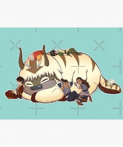 avatar the last airbender, appa art painting Greeting Card RB2909 1 - Anime Stationery artwork Offical Anime Stationery Merch
