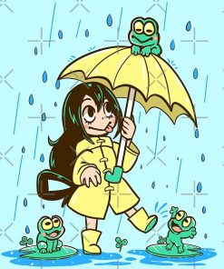 Best Frog Girl Postcard RB2909 1 - Anime Stationery artwork Offical Anime Stationery Merch