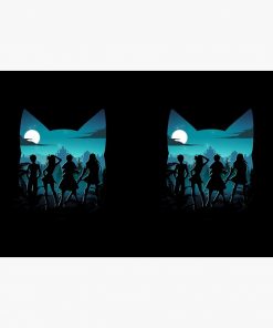 Happy Silhouette Hardcover Journal RB2909 1 - Anime Stationery artwork Offical Anime Stationery Merch