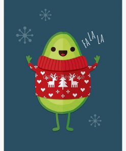 Avo Merry Christmas! Greeting Card RB2909 1 - Anime Stationery artwork Offical Anime Stationery Merch