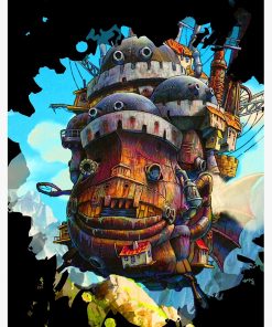Howls painting Spiral Notebook RB2909 1 - Anime Stationery artwork Offical Anime Stationery Merch