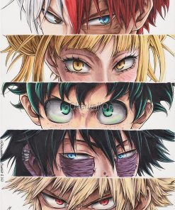 Heroes eyes Postcard RB2909 1 - Anime Stationery artwork Offical Anime Stationery Merch