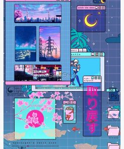 SeerLight desktop night Spiral Notebook RB2909 1 - Anime Stationery artwork Offical Anime Stationery Merch