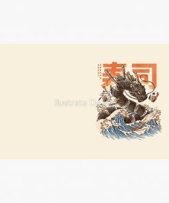 Great Sushi Dragon Hardcover Journal RB2909 1 - Anime Stationery artwork Offical Anime Stationery Merch