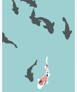 A Silent Voice - Koi Fish Spiral Notebook RB2909 1 - Anime Stationery artwork Offical Anime Stationery Merch