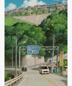 Anime aesthetic Postcard RB2909 1 - Anime Stationery artwork Offical Anime Stationery Merch