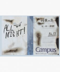 Burned Boku no Hero Academia Izuku's notebook signed by All Might Hardcover Journal RB2909 1 - Anime Stationery artwork Offical Anime Stationery Merch