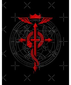 Fullmetal Alchemist Flamel Spiral Notebook RB2909 1 - Anime Stationery artwork Offical Anime Stationery Merch
