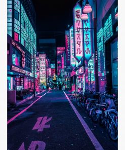 Tokyo - A Neon Wonderland Greeting Card RB2909 1 - Anime Stationery artwork Offical Anime Stationery Merch