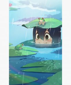 Tsuyu Asui Greeting Card RB2909 1 - Anime Stationery artwork Offical Anime Stationery Merch