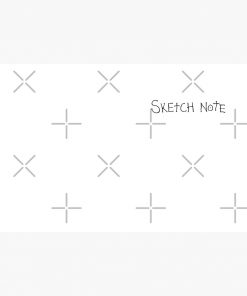 Sketch Note Hardcover Journal RB2909 1 - Anime Stationery artwork Offical Anime Stationery Merch