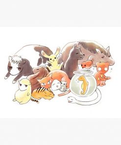 Fruits Basket | Zodiac Animals + Rice ball Greeting Card RB2909 1 - Anime Stationery artwork Offical Anime Stationery Merch