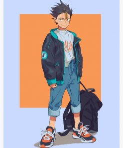Nishinoya Postcard RB2909 1 - Anime Stationery artwork Offical Anime Stationery Merch
