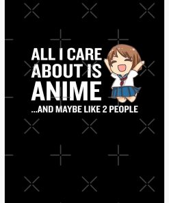 All I Care About Is Anime Funny Kawaii Uniform Spiral Notebook RB2909 1 - Anime Stationery artwork Offical Anime Stationery Merch