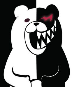 Danganronpa - Monokuma Greeting Card RB2909 1 - Anime Stationery artwork Offical Anime Stationery Merch