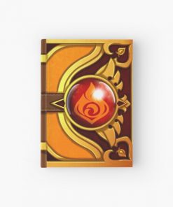 Genshin Impact Pyro Vision Catalyst | Journal Designs for Sale Hardcover Journal RB2909 product Offical Anime Stationery Merch
