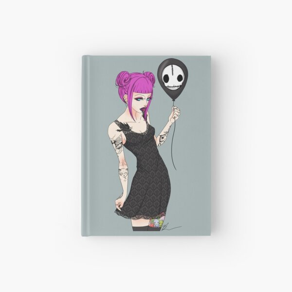 Gloomy Girl Hardcover Journal RB2909 product Offical Anime Stationery Merch