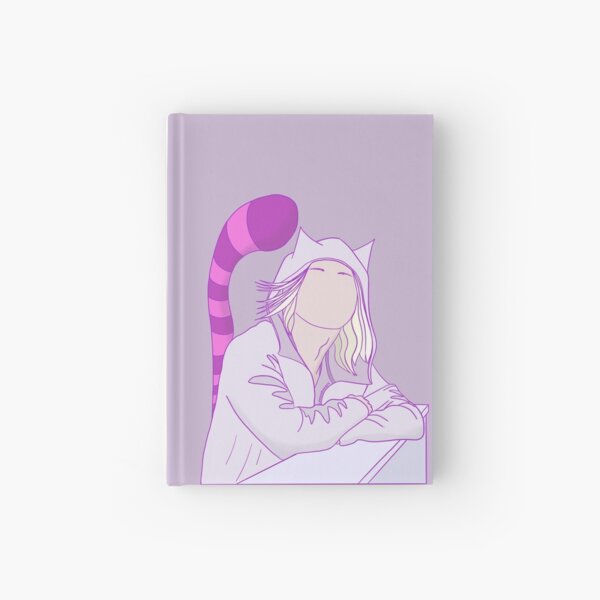 Cheshire cat Chishiya Alice In Borderland pink purple Hardcover Journal RB2909 product Offical Anime Stationery Merch