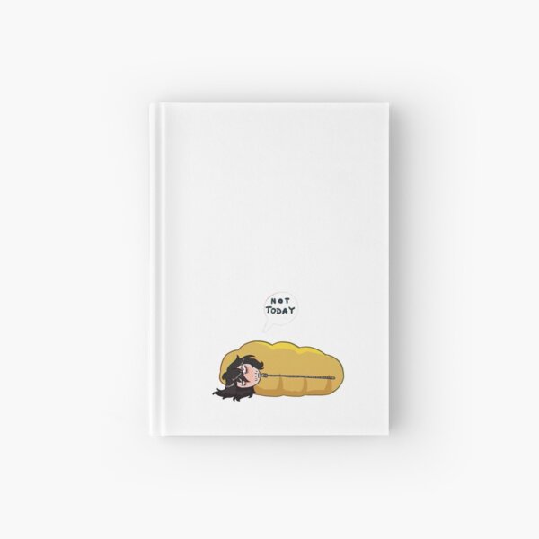 Not today Hardcover Journal RB2909 product Offical Anime Stationery Merch