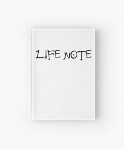 Life Note In White Hardcover Journal RB2909 product Offical Anime Stationery Merch