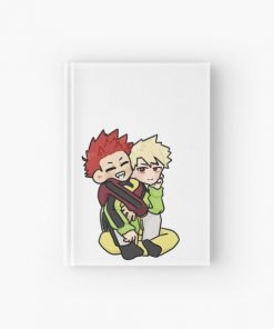 Katsuki Bakugo and Kirishima Eijiro Hardcover Journal RB2909 product Offical Anime Stationery Merch