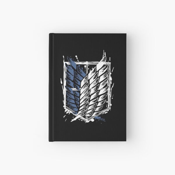 Wings of Freedom Blue Hardcover Journal RB2909 product Offical Anime Stationery Merch