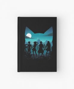 Happy Silhouette Hardcover Journal RB2909 product Offical Anime Stationery Merch