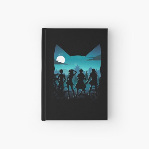 Happy Silhouette Hardcover Journal RB2909 product Offical Anime Stationery Merch
