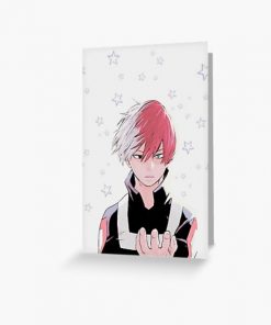 Todoroki Shoto My hero Academia Greeting Card RB2909 product Offical Anime Stationery Merch