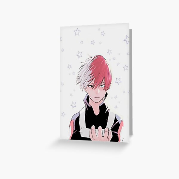 Todoroki Shoto My hero Academia Greeting Card RB2909 product Offical Anime Stationery Merch