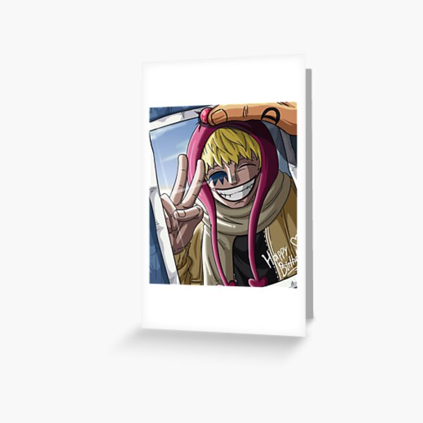 one piece Corazon Happy Birthday Greeting Card RB2909 product Offical Anime Stationery Merch