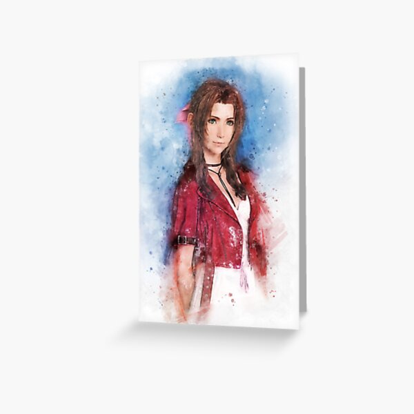 Aerith Gainsborough  Greeting Card RB2909 product Offical Anime Stationery Merch
