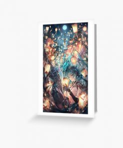 Genshin Impact Xiao (Art Design) Greeting Card RB2909 product Offical Anime Stationery Merch