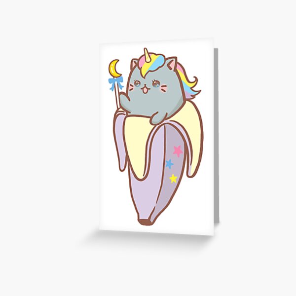[Premium Edition] Rainbow Banana Cat Greeting Card RB2909 product Offical Anime Stationery Merch