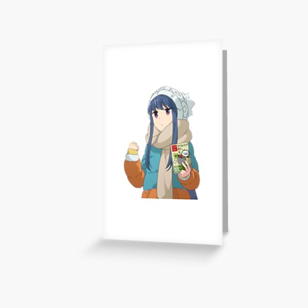  Yuru Camp Greeting Card RB2909 product Offical Anime Stationery Merch