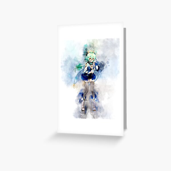 Genshin Impact - Sucrose Greeting Card RB2909 product Offical Anime Stationery Merch