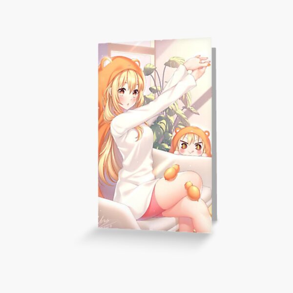 umaru chan in room Greeting Card RB2909 product Offical Anime Stationery Merch
