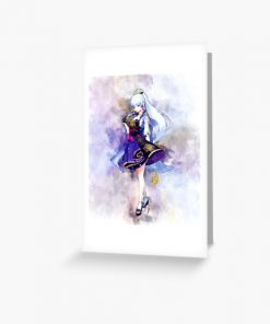 Ayaka - Genshin Impact Greeting Card RB2909 product Offical Anime Stationery Merch