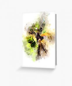 Collei - Genshin Impact (Watercolor) Greeting Card RB2909 product Offical Anime Stationery Merch