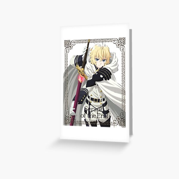 Mikaela Hyakuya, Mika|| Seraph of the End Greeting Card RB2909 product Offical Anime Stationery Merch