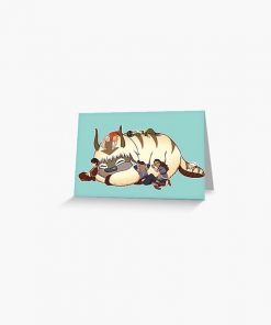 avatar the last airbender, appa art painting Greeting Card RB2909 product Offical Anime Stationery Merch